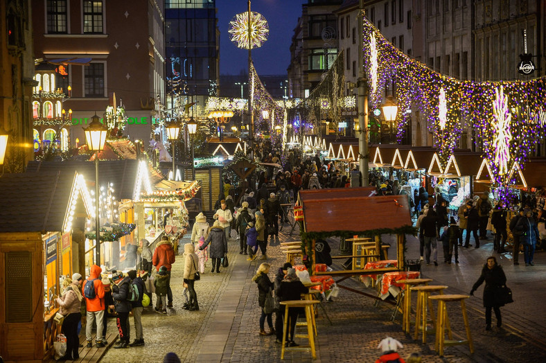 Jarmark na wrocławskim rynku