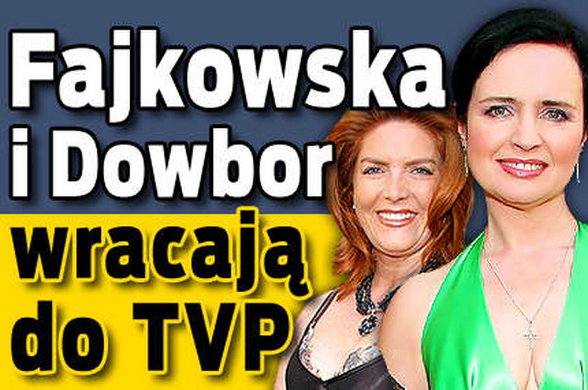 Dowbor i Fajkowska wracają do TVP