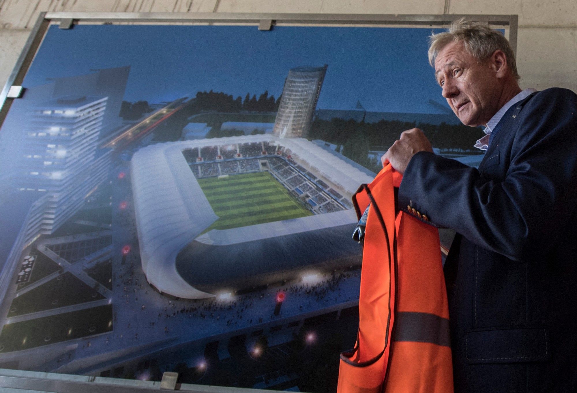 Majiteľ klubu ŠK Slovan Bratislava a podnikateľ Ivan Kmotrík st.