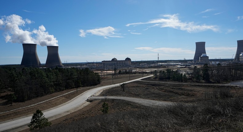 Georgia Power Co. said Monday that a second new reactor had completed a testing phase at the company's Plant Vogtle nuclear power plant near Waynesboro, Georgia.John Bazemore/Associated Press