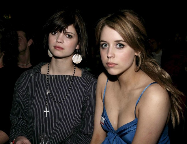 Pixie i Peaches Geldof w 2006 roku