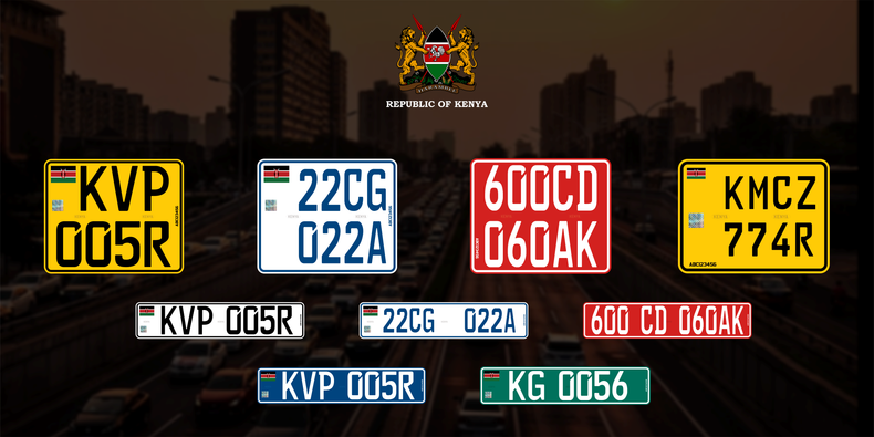 CS Fred Matiang'i launches new number plates with hidden securtity features