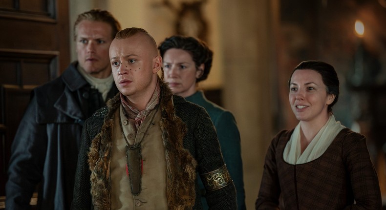 Outlander season seven has seen one major member of Jamie Fraser's family recast.Starz