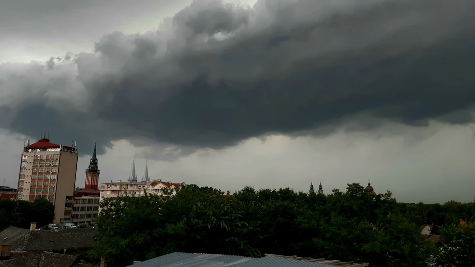 Subotica pred pljusak u četvrtak 5. avgusta