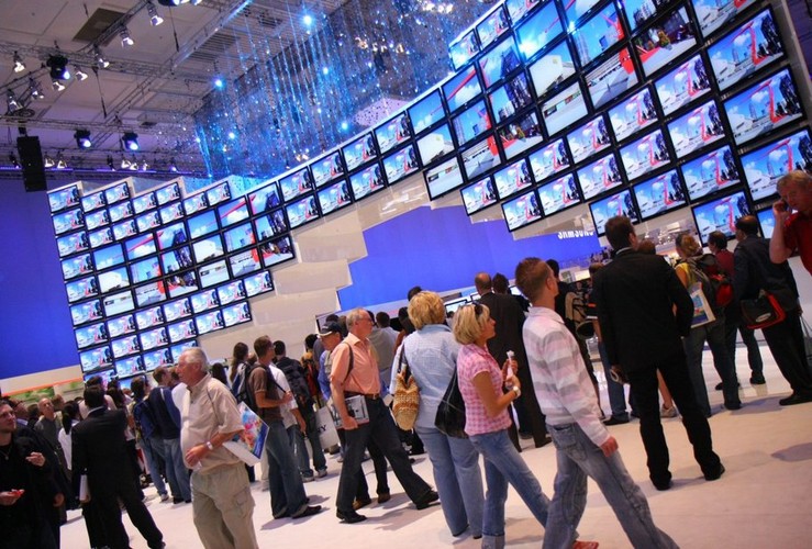 Najbardziej efektowne stoisko na targach IFA 2008 miał Samsung