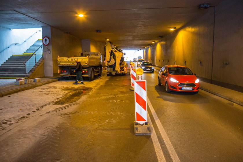 Tunel na Dębcu wciąż czeka na naprawę