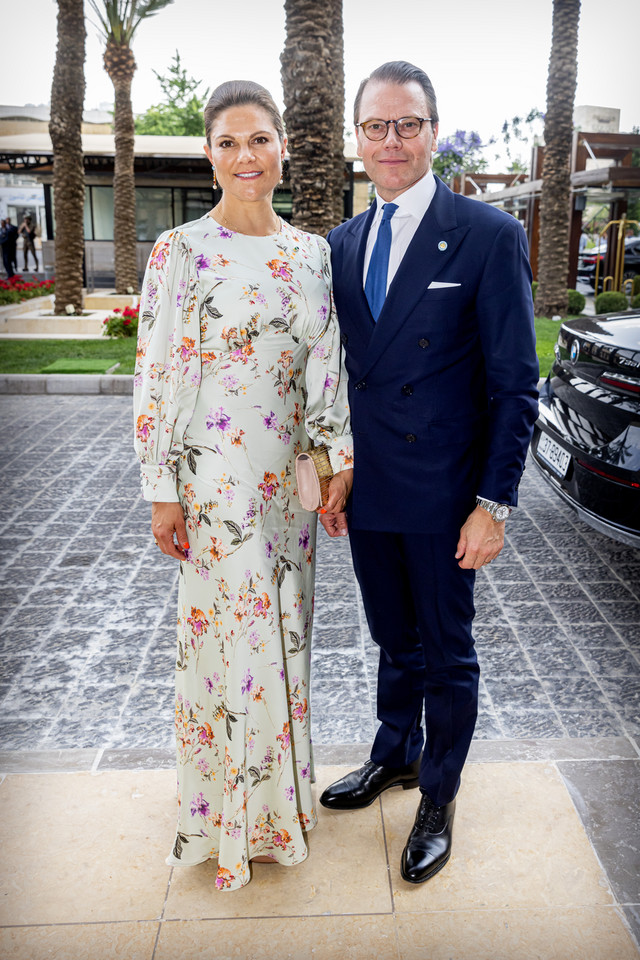 Szwedzka księżniczka Wiktoria i książę Daniel Westling