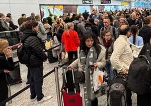 Gužva na aerodromu u Cirihu