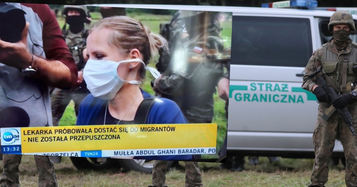 La frontera polaco-bielorrusa.  Los guardias fronterizos no permitieron que el médico viera a los migrantes