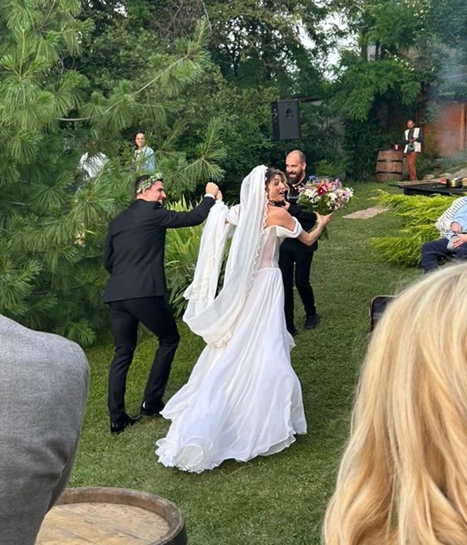 Anđela Jovanović i Mihail Dudaš, venčanje na salašu