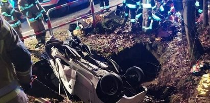 Tragiczny wypadek w Tylmanowej. Nie żyją młodzi rodzice, dwulatek w szpitalu