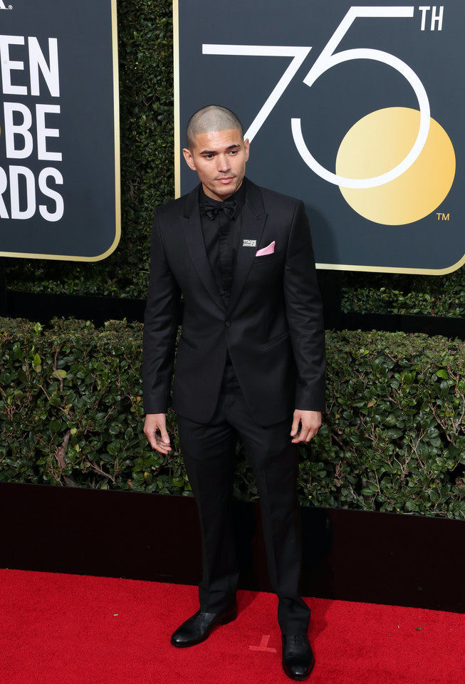 epa06424736 - USA GOLDEN GLOBES 2018 (Arrivals - 75th Golden Globe Awards)