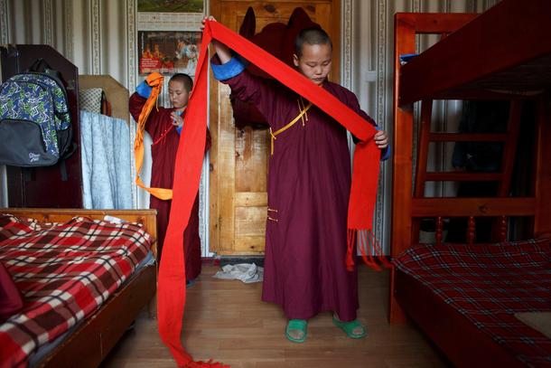 The Wider Image: Mongolia's millennial monks