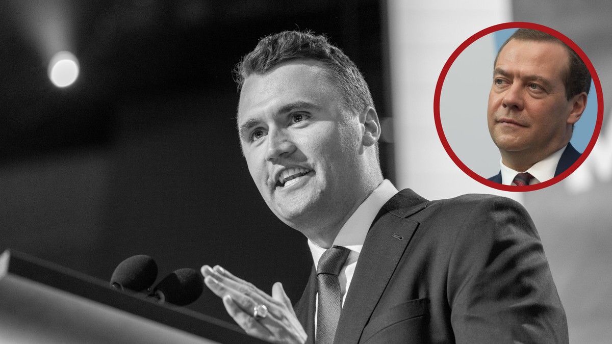 Charlie Kirk, Dimitrij Miedwiediew