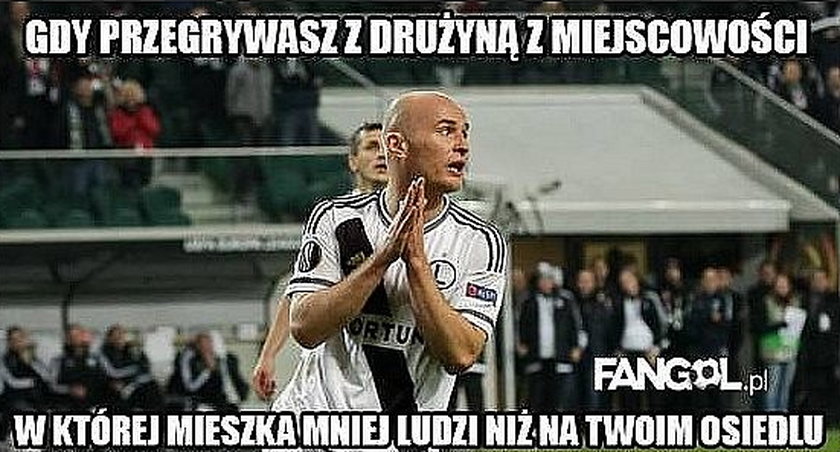 Fani kpią z Legii i po klęsce w Niecieczy. MEMY