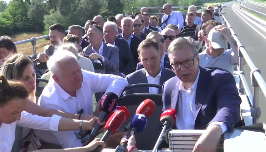 Vučić na Moravskom koridoru