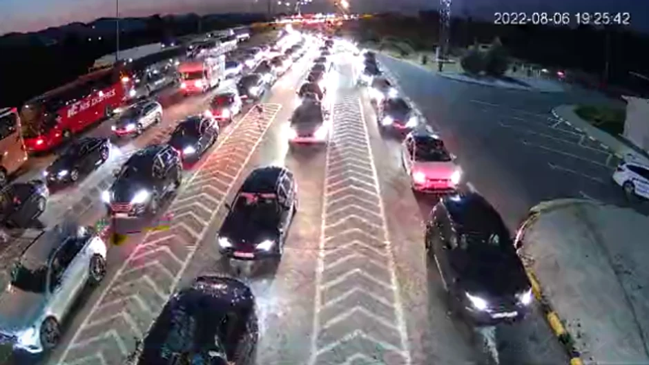 Preševo, izlaz iz Srbije