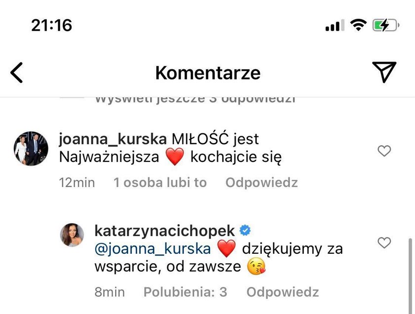 Gratulacje Joanny Kurskiej.