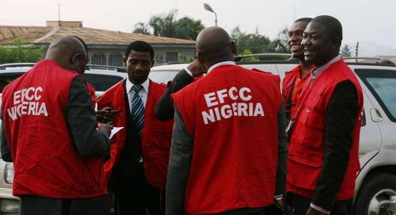 Officials of the EFCC. [EFCC]