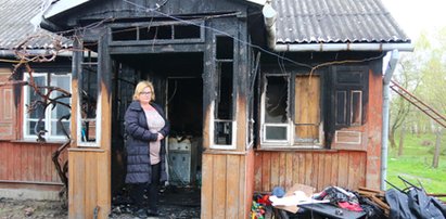 Spłonął cały ich dobytek. Trzeba pomóc pani Sylwii i jej dzieciom