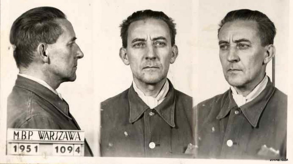 Jürgen Stroop w polskim więzieniu, 1951 r.