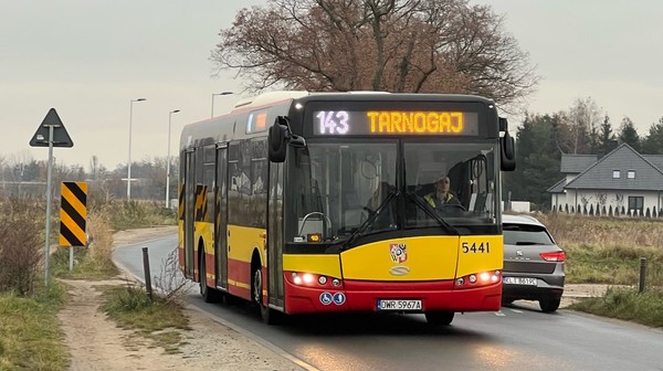 Linia 143 będzie miała skróconą trasę
