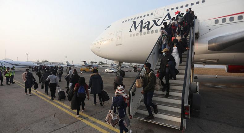 Ukraine: More stranded Nigerians arrive Abuja in 3rd batch of evacuation