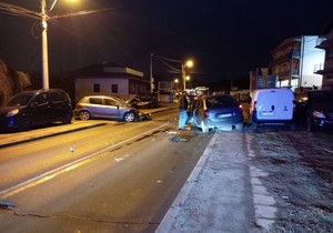 Teška saobraćajna nesreća u Železniku