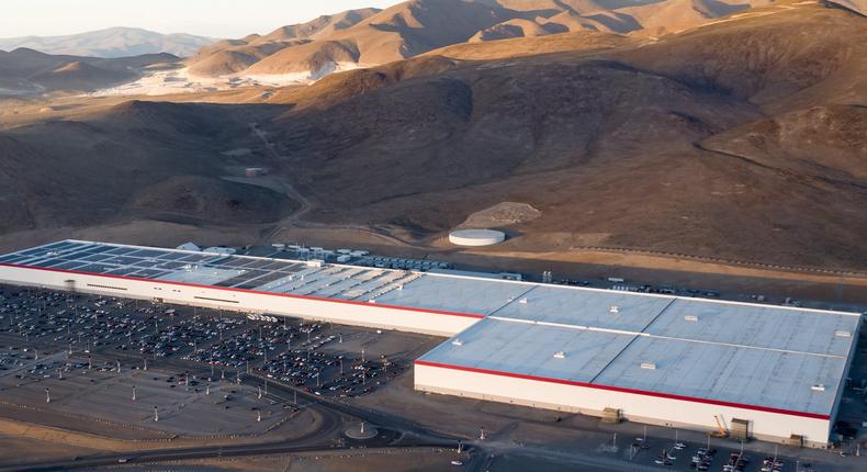 Tesla announced billions of dollars of investment in its Nevada Gigafactory, which makes battery packs for Tesla's EVs.Tesla