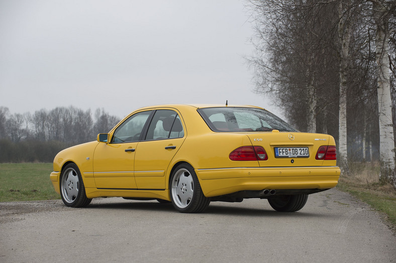 Mercedes W210 E50 AMG - jeśli okular to tylko taki!