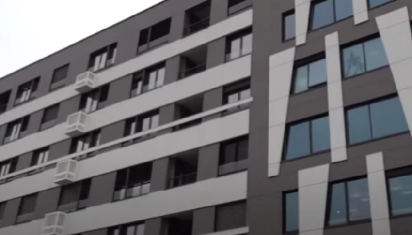 Zgrada u kojoj živi Melina Džinović