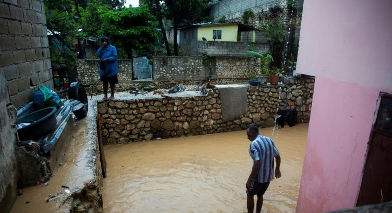Flooding has been severe in places like the Pétion ville neighborhood of Port-au-Prince, Haiti