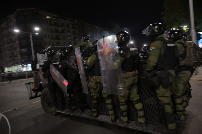 novi beograd studenti protest blokada