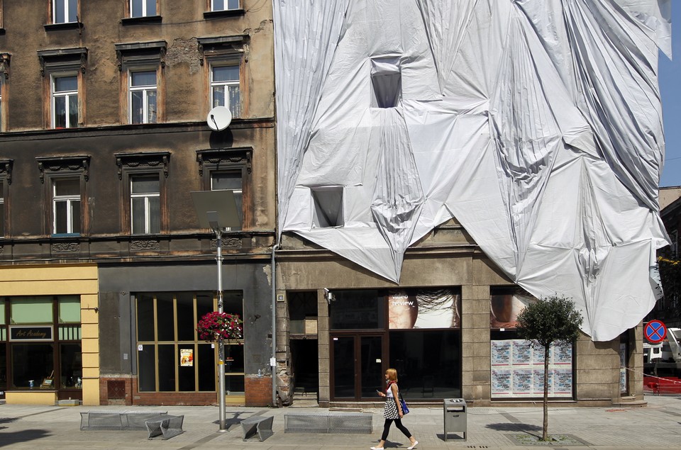 Budynek, który wygląda jakby oddychał