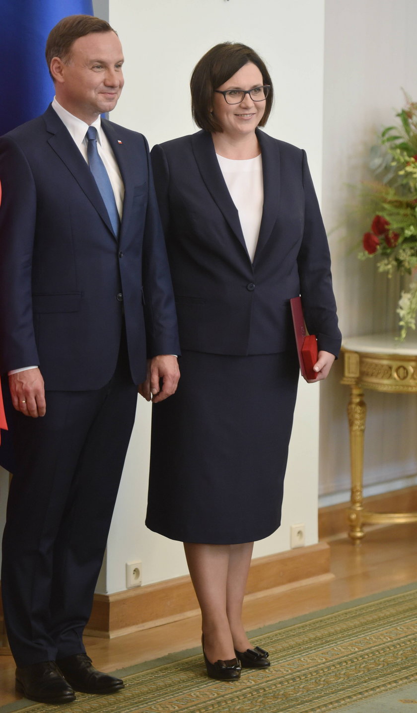 Andrzej Duda i Małgorzata Sadurska