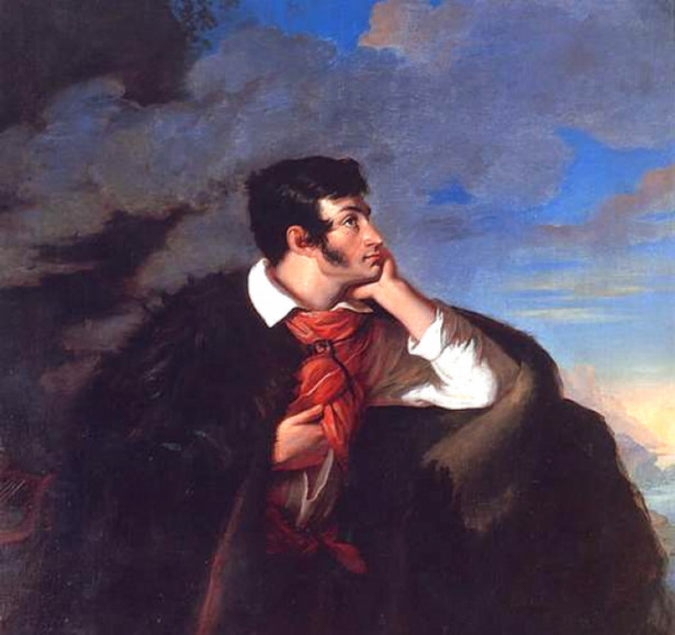 Adam Mickiewicz, Walenty Wańkowicz, "Portret Adama Mickiewicza na Judahu skale" (1827)