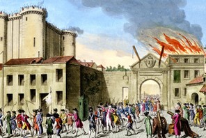 Storming of the Bastille, French Revolution, Paris, 1789.