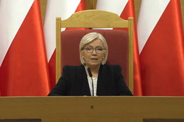 Trybunał Konstytucyjny zabrał głos w sprawie uchwały Sejmu. "Zamierzam tego zobowiązania dotrzymać"