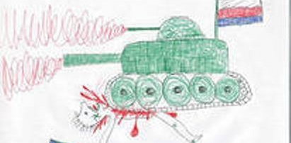Dzieci w Rosji rysują makabry. Psychiatrzy winią Putina?