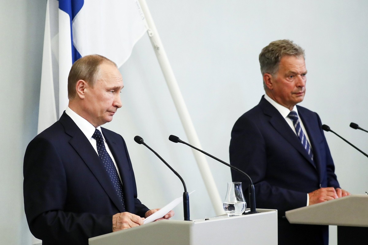 Władimir Putin i Sauli Niinisto