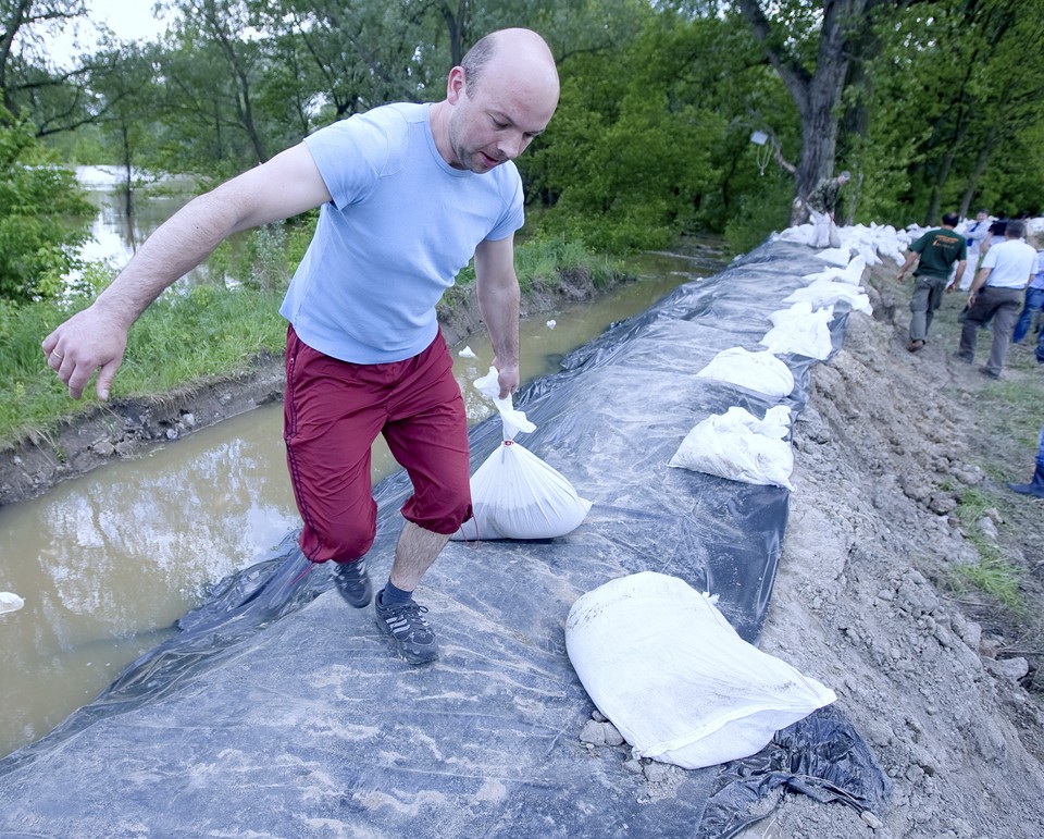 WARSZAWA POWÓDŹ PODTOPIENIA WAWER