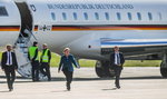 Groźny incydent na lotnisku. W samolot Angeli Merkel wjechał samochód!