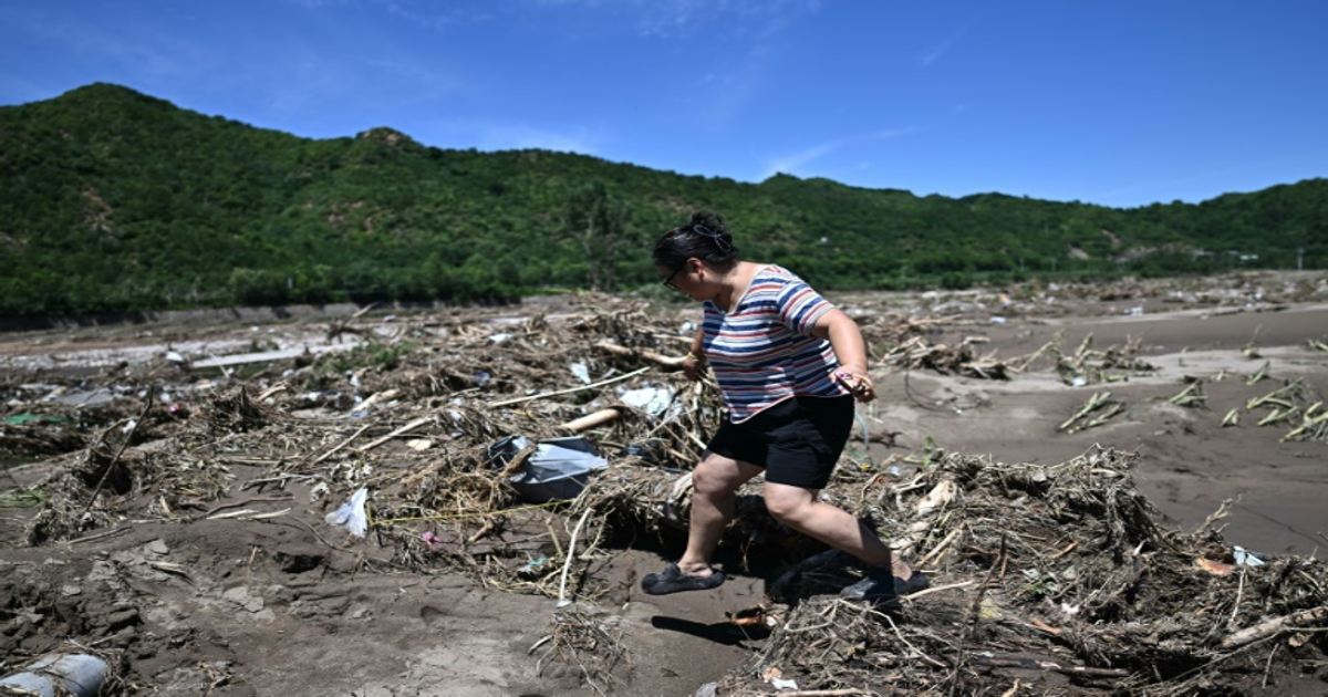 Inondations à Pékin : les villageois démunis face aux dégâts