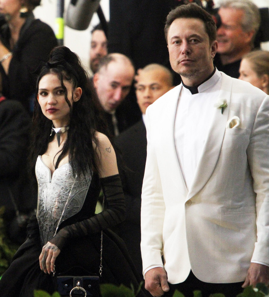 Grimes i Elon Musk