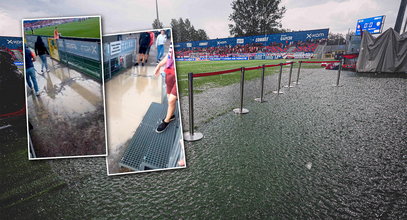 Armagedon nawiedził Raków. Dramatyczne nagrania ze stadionu [WIDEO]