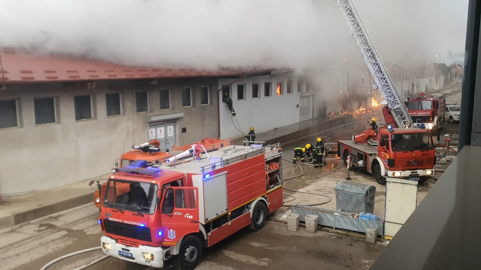 Požar u Novom Pazaru