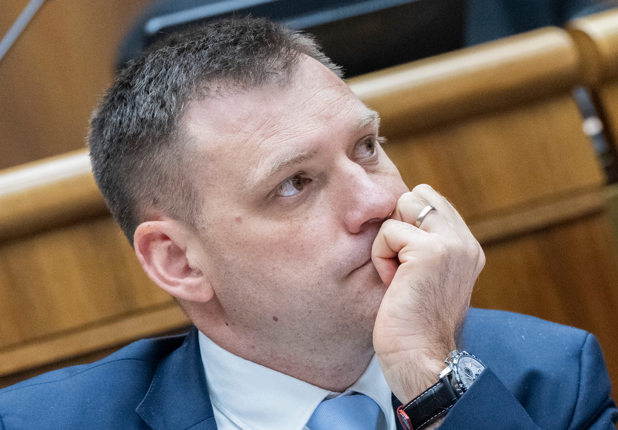 Vicepremiér a minister životného prostredia Tomáš Taraba (nominant SNS).