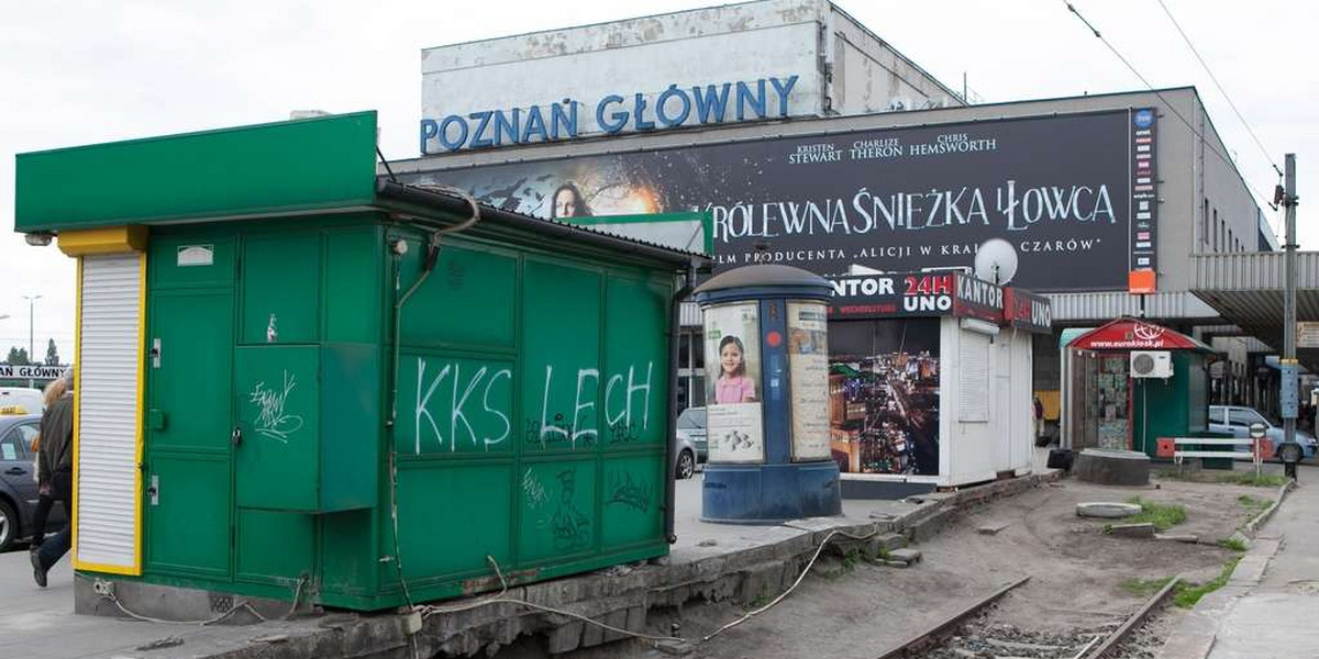 Poznan Stary dworzec glowny pkp