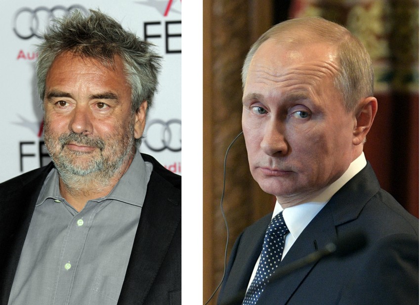 Lik Beson i Vladimir Putin