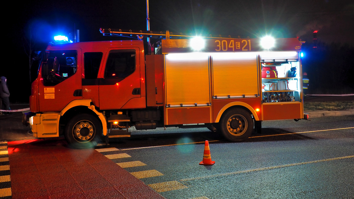 Tragiczny pożar w Kutnie. Nie żyje 81-letnia kobieta